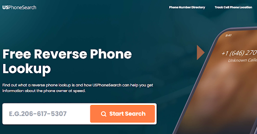 online reverse phone lookup service